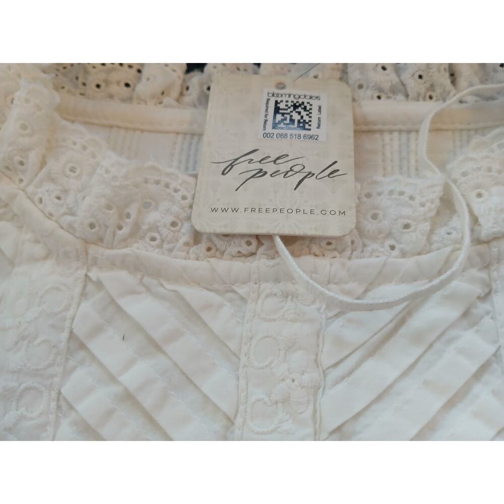 NWT - Free People More Romance Top in Ivory Size: XS - Picture 2 of 5